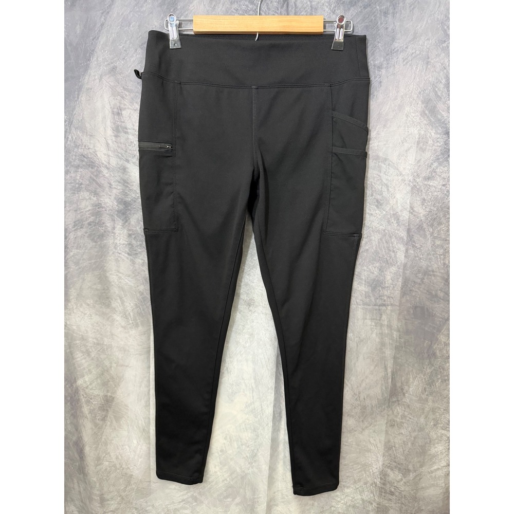 Carhartt Force Utility Leggings Womens Medium Black Fitted Work Pants Pocket - Picture 2 of 9